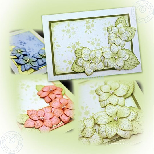 Picture of Hydrangea stamp & Die