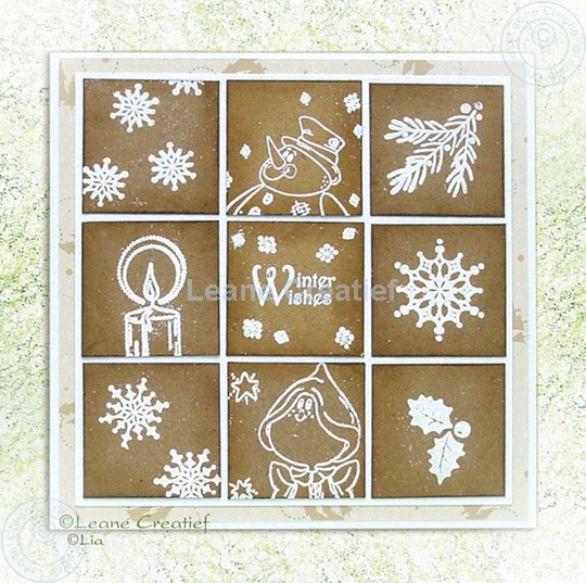 Bild von Stamp mosaic card