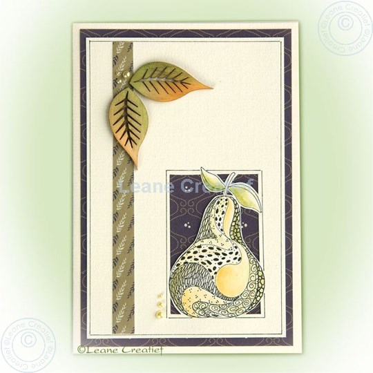 Bild von Doodle stamp pear