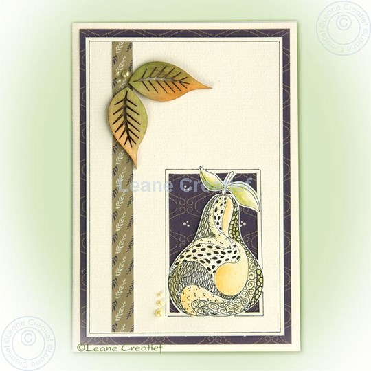 Bild von Doodle stamp pear