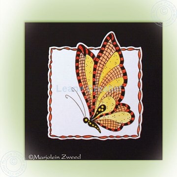 Image de Doodle butterfly in colour