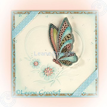 Bild von Doodle stamp: butterfly