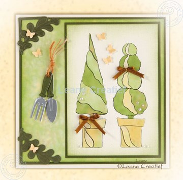 Image de Doodle stamp conifers paper piecing