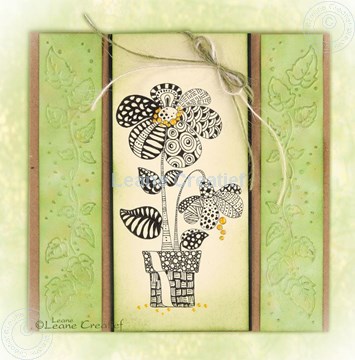 Bild von Doodle stamp Flower pot