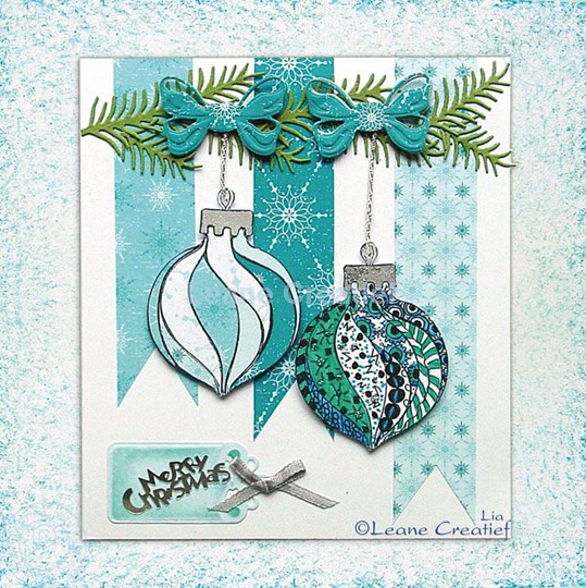 Bild von Doodle stamp Christmas Ornament