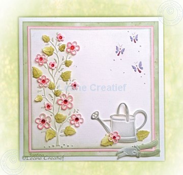 Image de Embossing folder Garden scene