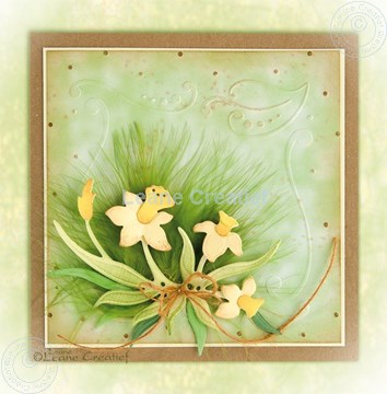Image de Daffocil with embossed frame
