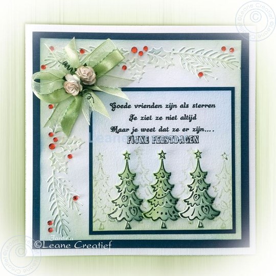 Afbeelding van Clear stamp & Lea'bilitie small trees