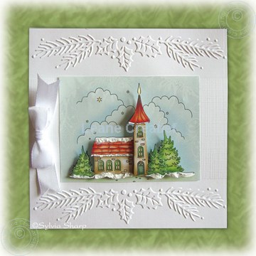 Image de 3D decoupage sheet Winter scenes