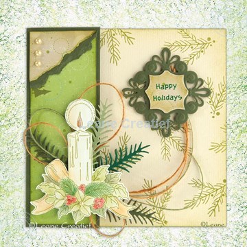 Bild von Clear stamp Christmas branches