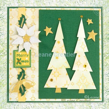 Afbeeldingen van Kerstboom van driehoekjes