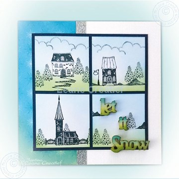 Image de Playfull houses combi stamps