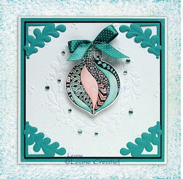 Picture of Doodle stamp Christmas ornament