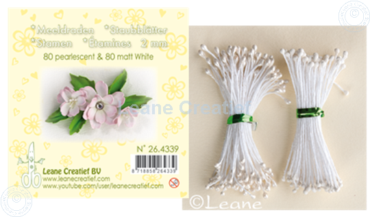 Picture of Stamen ± 80 matt & 80 pearl white