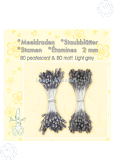 Picture of Stamen ± 80 matt & 80 light grey