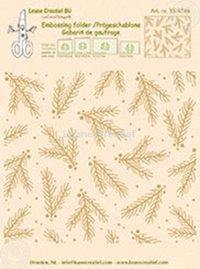 Image sur Christmas branches background