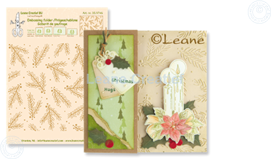Image sur Christmas branches background