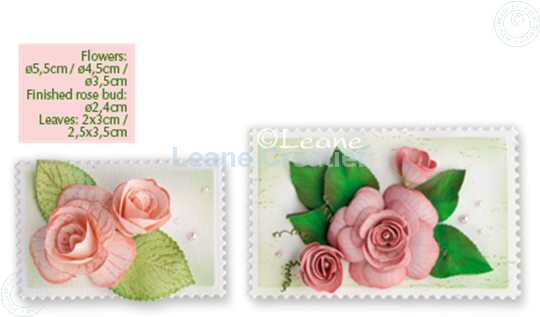 Bild von Lea'bilitie Multi die Flower 016 Rose