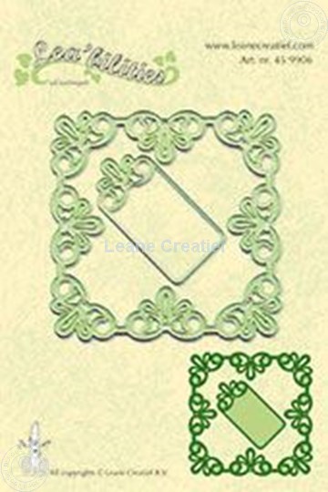 Image sur Frame square lace