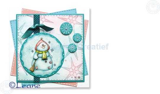 Picture of Decoupagepaper snowmen