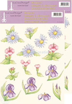 Bild von LeCreaDesign® Blumen Ausschneideblätter