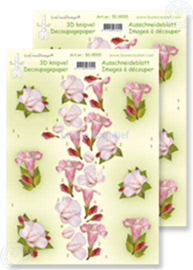 Image sur LeCreaDesign® Images 3D à découper fleurs