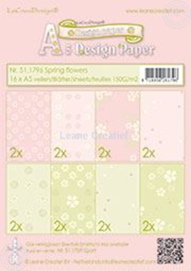 Image sur Design paper Spring flowers