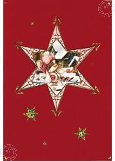 Afbeelding van Mylo & Friends® sticker kerst kaarten kit ster #4