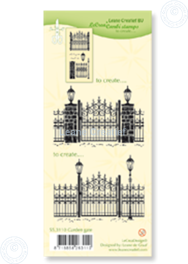 Picture of Combi stamp Garden gate