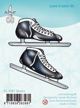 Bild von Clear stamp Skates