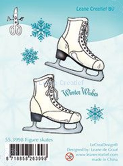 Image sur Clear stamp Figure skates