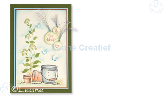 Image sur Clear stamp Garden