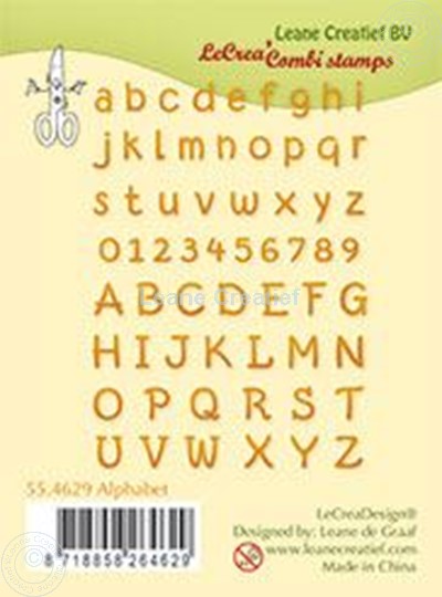 Image sur Clear stamp Alphabet