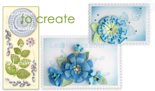 Bild von Clear stamp 3D flower Fantasy