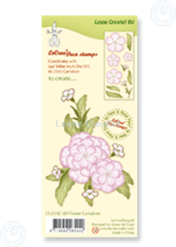 Bild von Clear stamp 3D flower Carnation