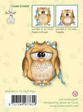 Image de Clearstamp Owlie´s Owl002 Pipa