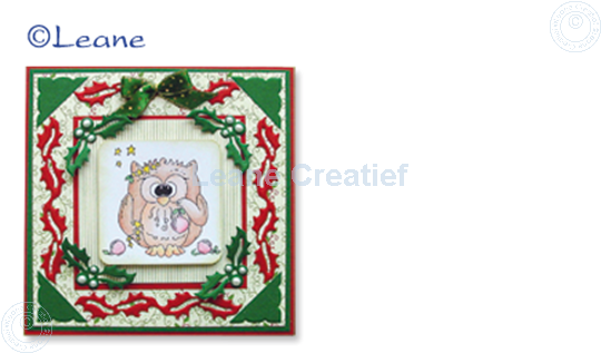 Image sur Clearstamp Owlie´s Owl009 Twitke at Christmas