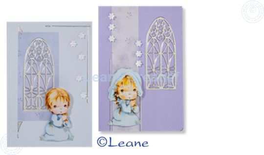 Image sur LeCreaDesign® sticker vitrail d'église pearl d'argent