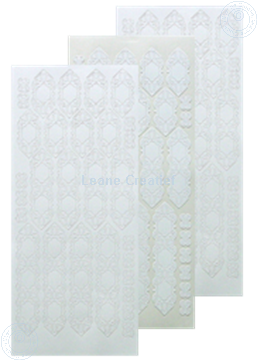 Picture of LeCreaDesign® lace sticker white