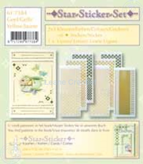 Bild von Star-Sticker Set gold