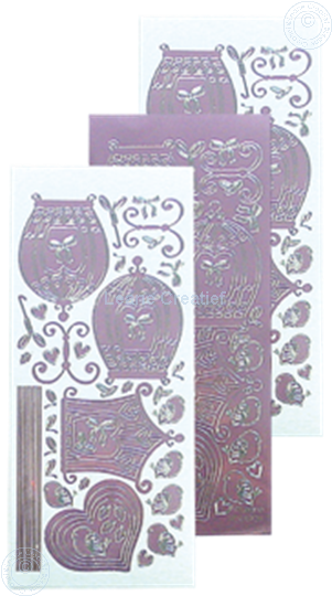 Image sur LeCreaDesign® sticker de volière mirror candy