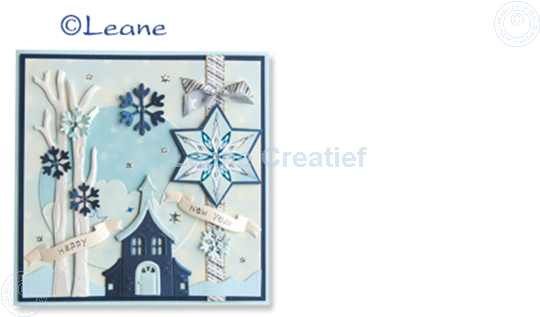 Afbeelding van Star Sticker Christmas white