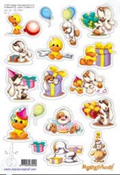 Bild von LeCreaDesign® Mylo & Friends® Sticker A5 #2