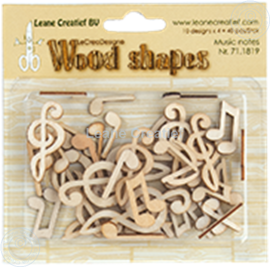 Picture of Woodshapes Music notes