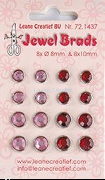 Picture of Jewel brads bordeaux / light pink