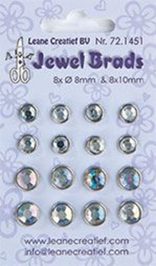 Afbeelding van Jewel brads crystal