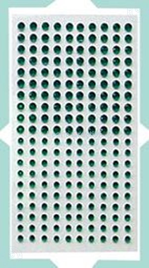 Picture of LeCreaDesign® Adhesive rhinestones green