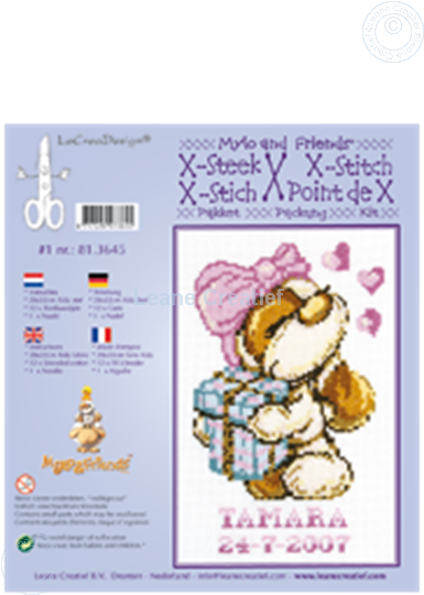 Bild von Mylo & Friends® Kreuzstich Packung #1