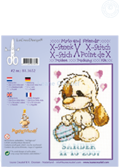 Afbeelding van Mylo & Friends® kruissteek borduur pakket #2