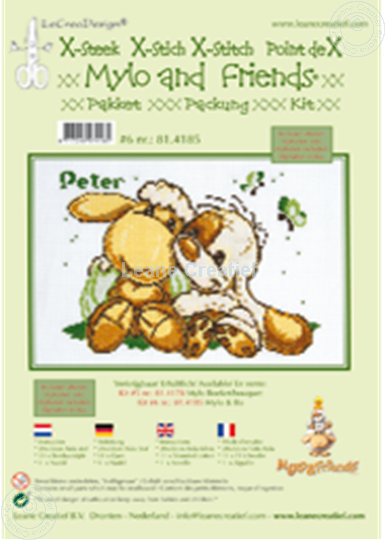 Afbeelding van Mylo & Friends® kruissteek borduur pakket #6
